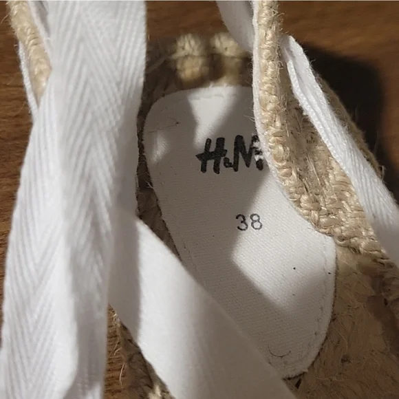 H&M Tie Strap Espadrille Flats - Picture 2 of 5